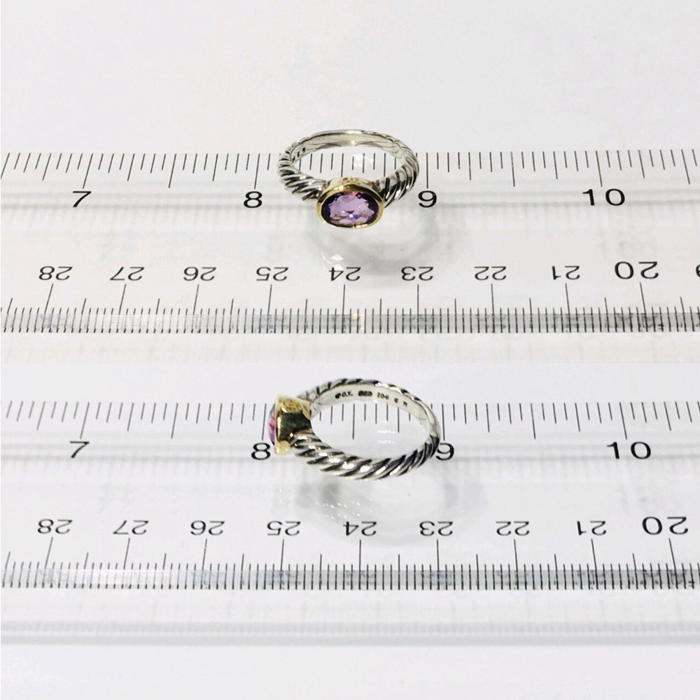 David Yurman Amethyst Ring - Picture 6 of 7